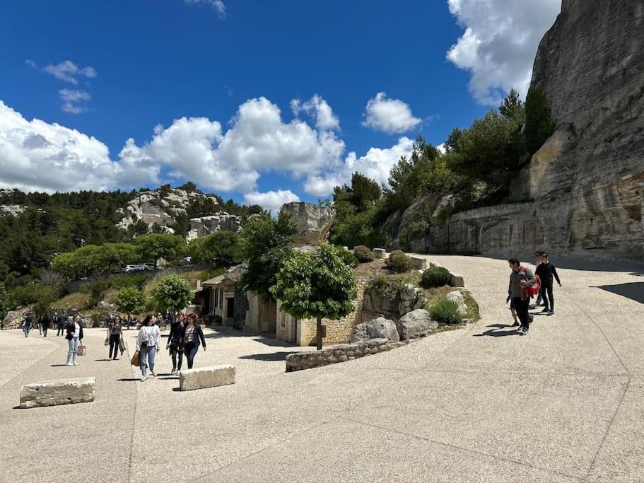Au Coeur Des Baux Villa Exterior foto